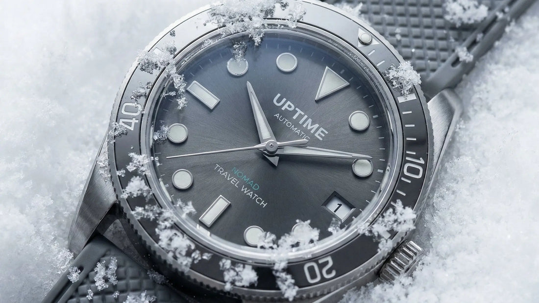UPTIME NOMAD gris sidéral montre automatique