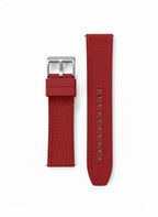 Bracelet caoutchouc 20mm - Rouge
