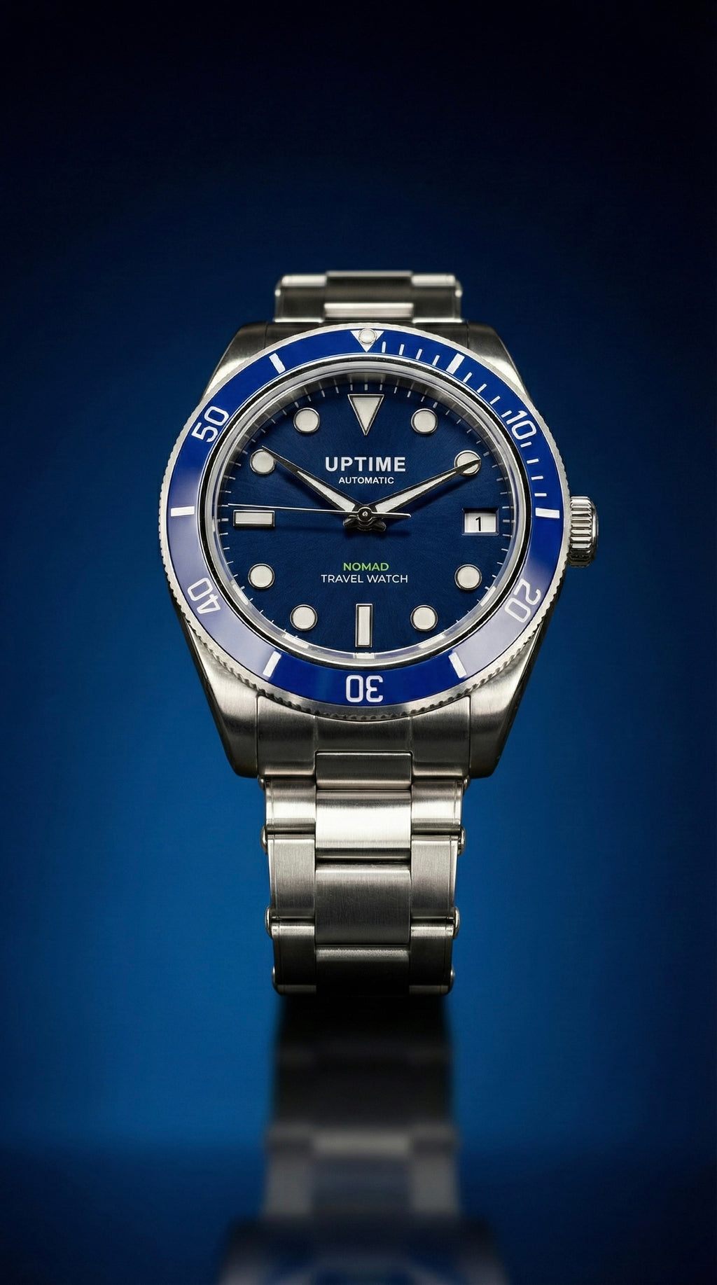 Uptime NOMAD Bleu Abyssal Montre Automatique