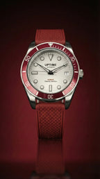 Bracelet caoutchouc 20mm - Rouge